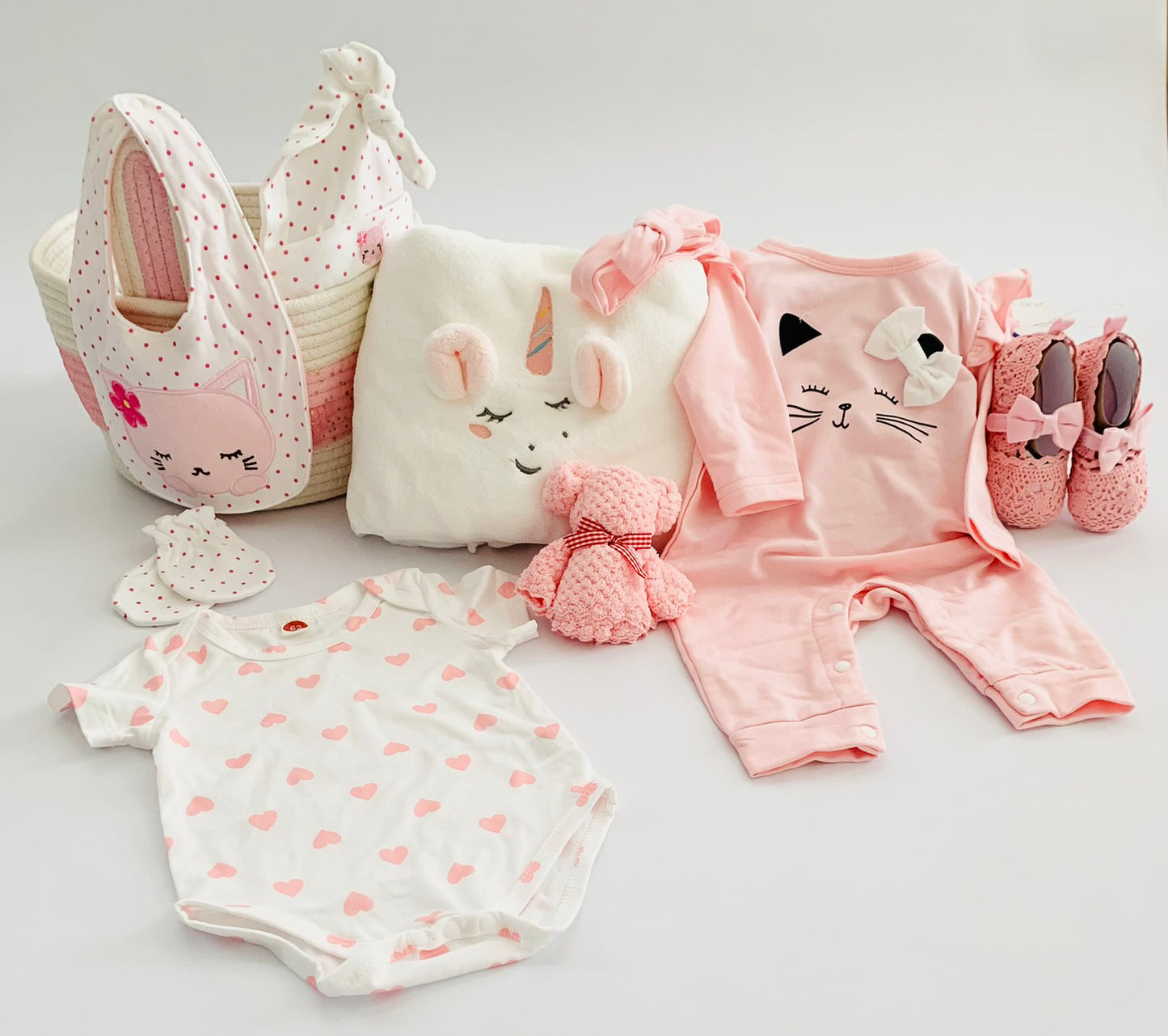 Cute Bunny Baby Girl Hamper | Pink