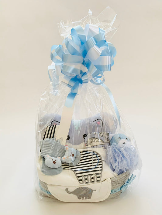 Baby Boy Gift Basket | Blue