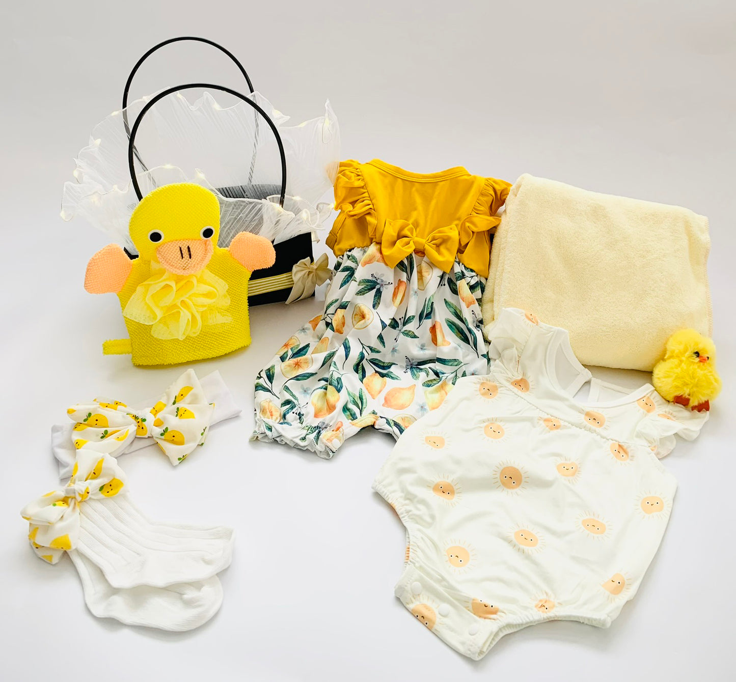 Baby Girl Gift Bag | Yellow