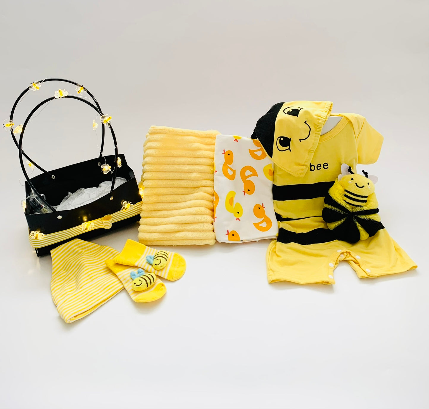 Baby Boy Gift Bag | Yellow Bee