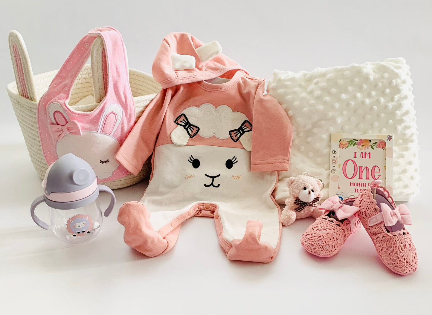 Baby Girl Gift Hamper | Pink