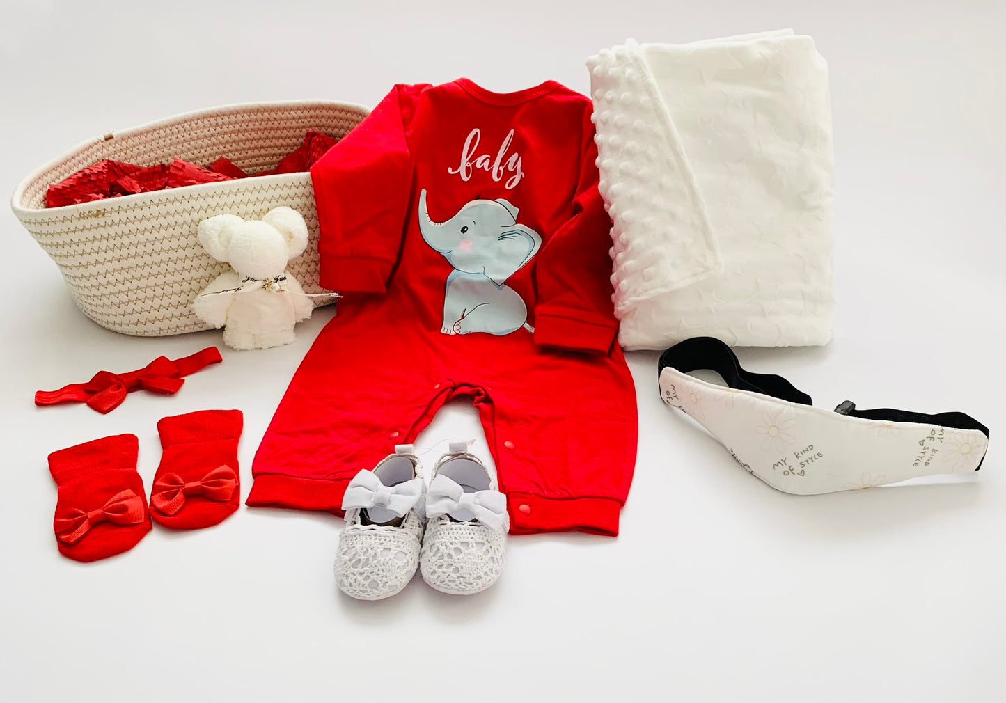 Baby Girl Hamper | Red