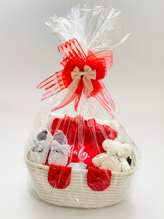 Baby Girl Hamper | Red