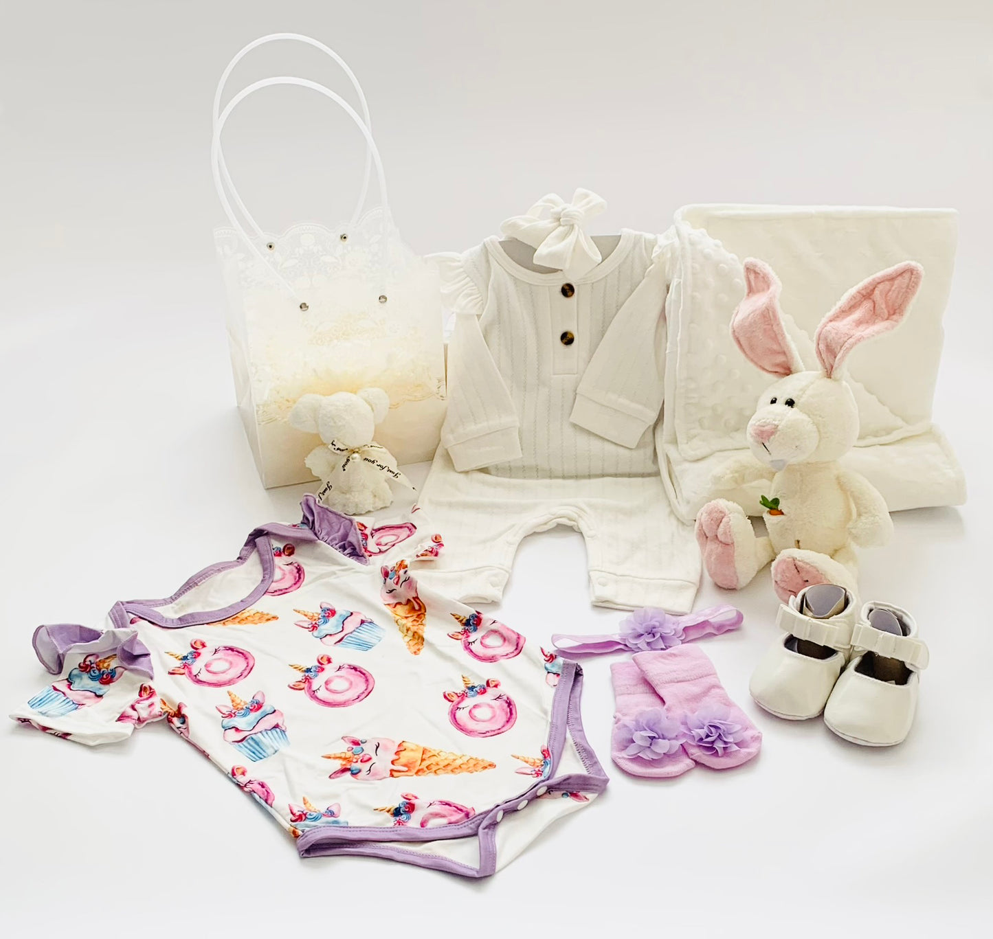 Baby Girl Gift Bag | Purple