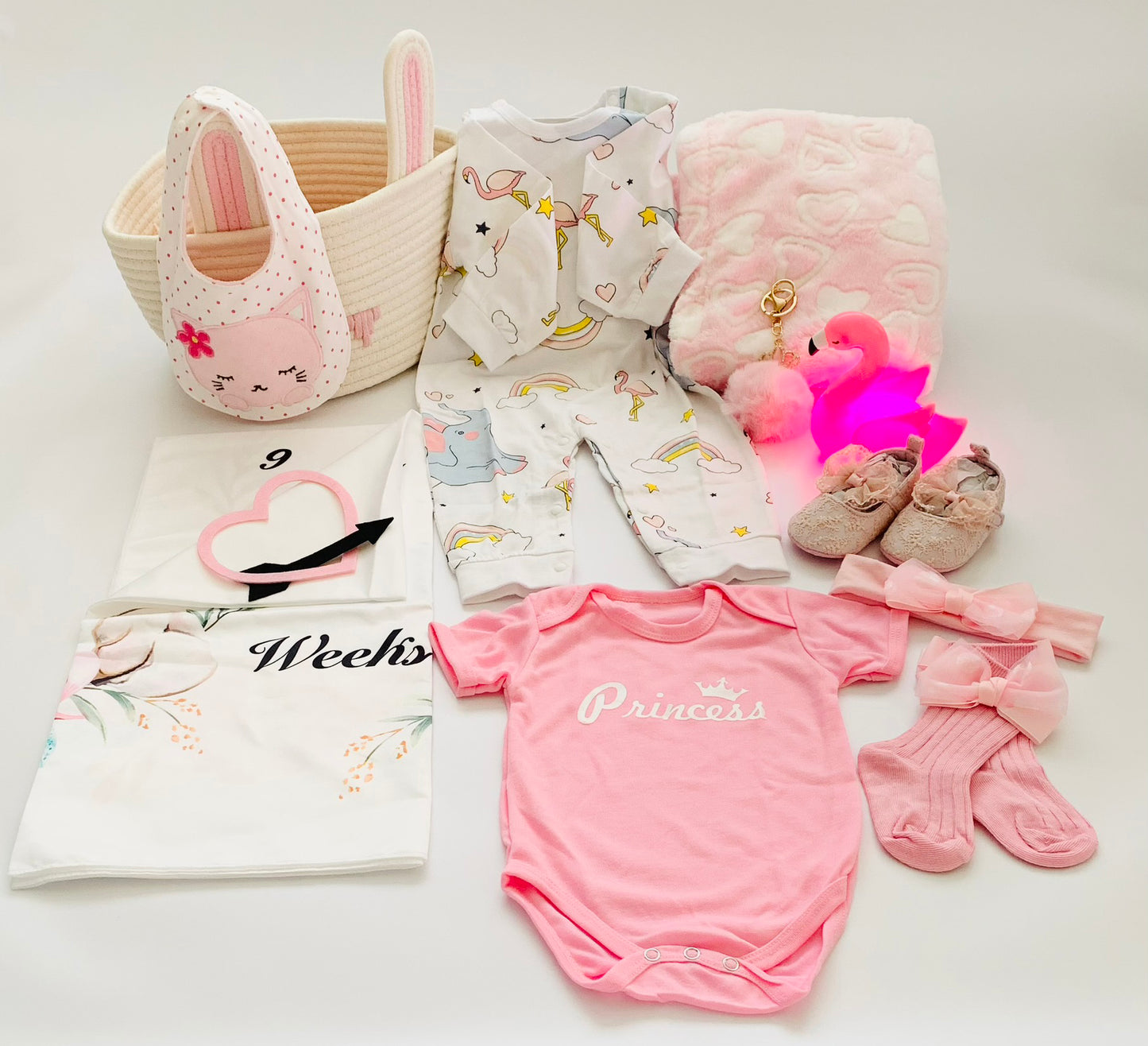 Baby Girl Ultimate Gift Hamper | Pink