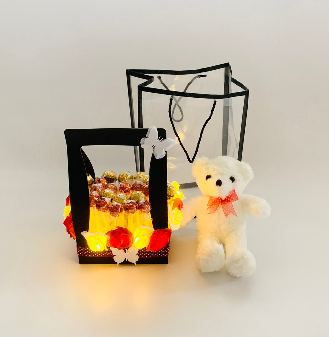 Chocolates and Teddy Gift