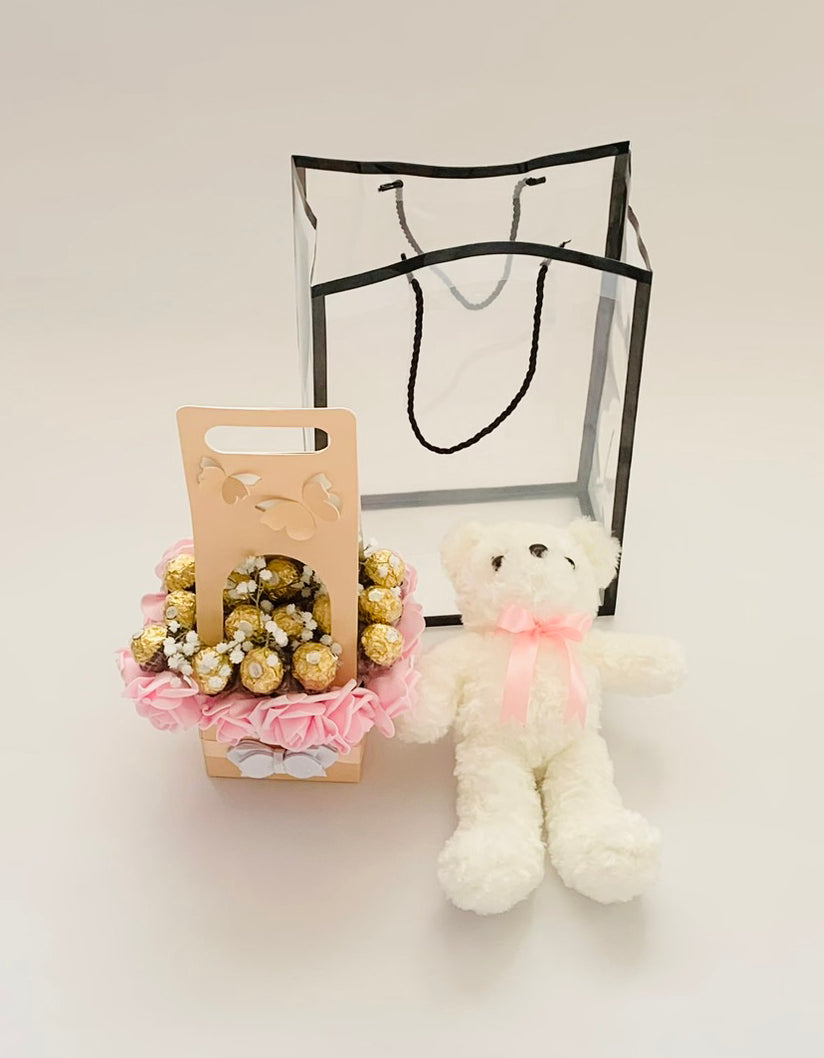 Chocolates and Teddy Gift