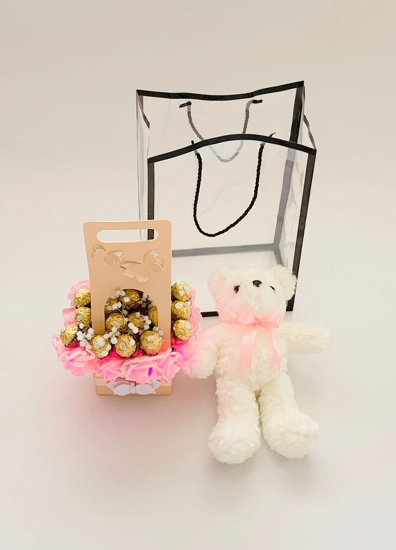 Chocolates and Teddy Gift