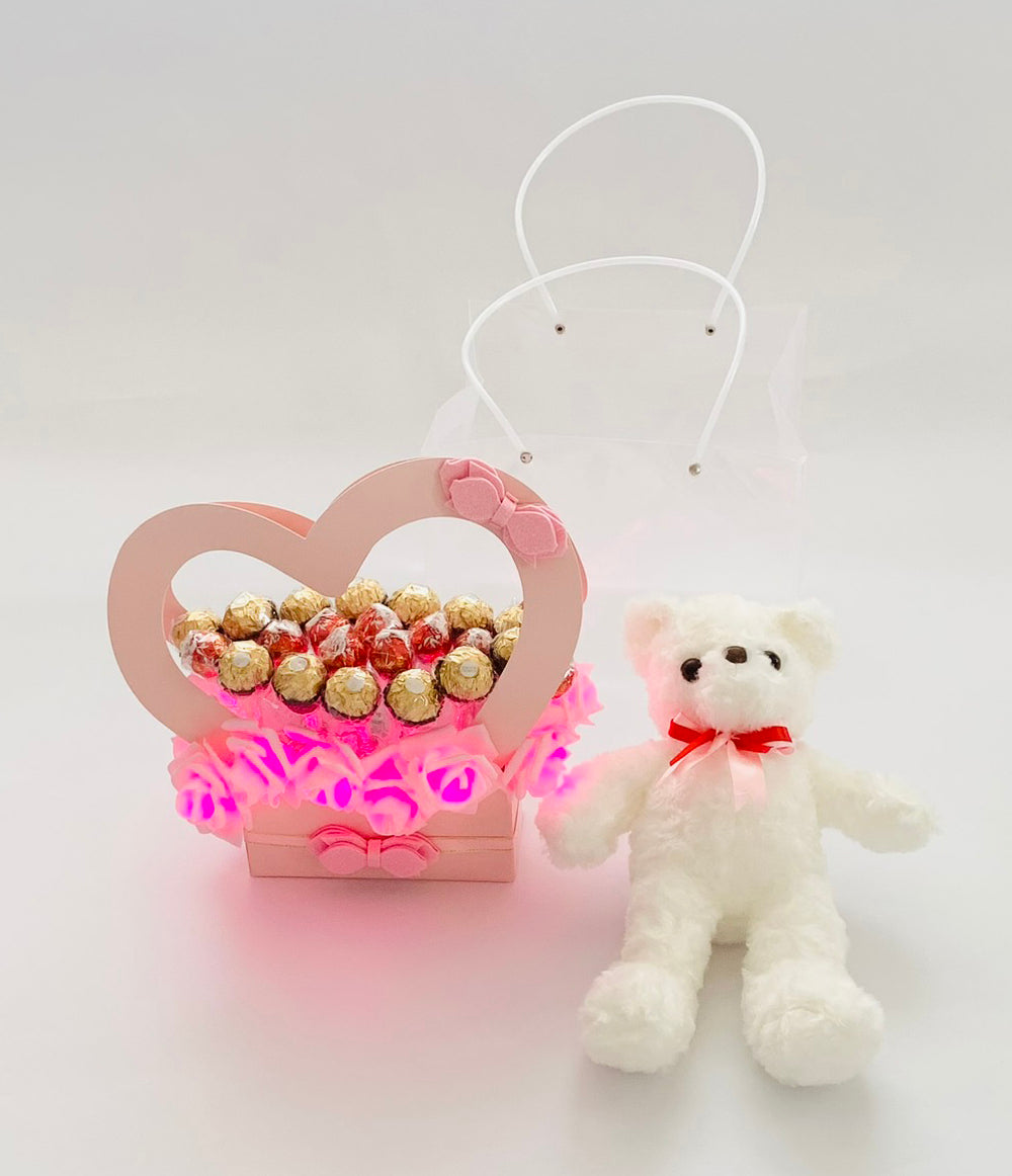 Chocolates and Teddy Gift