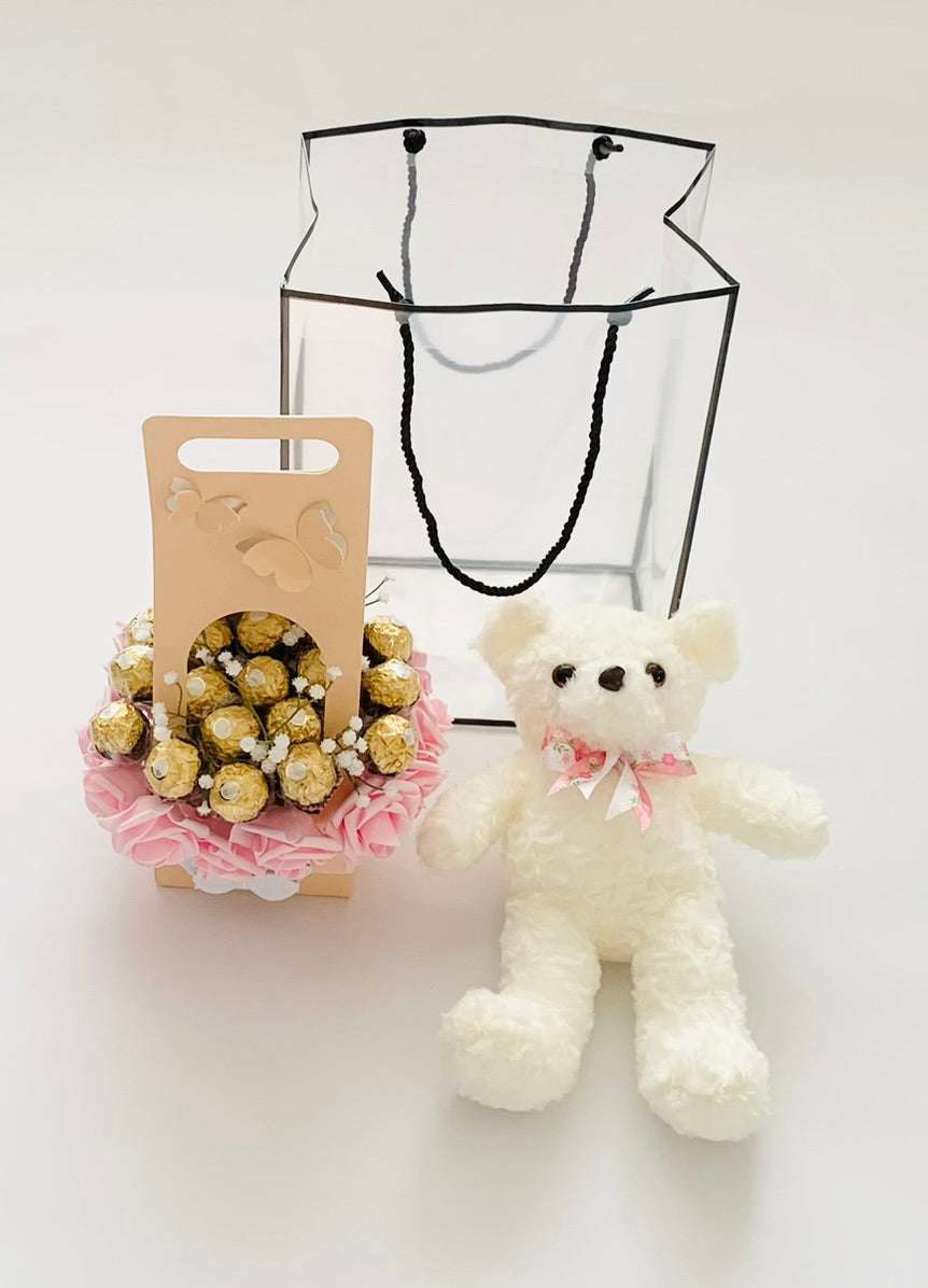 Chocolates and Teddy Gift