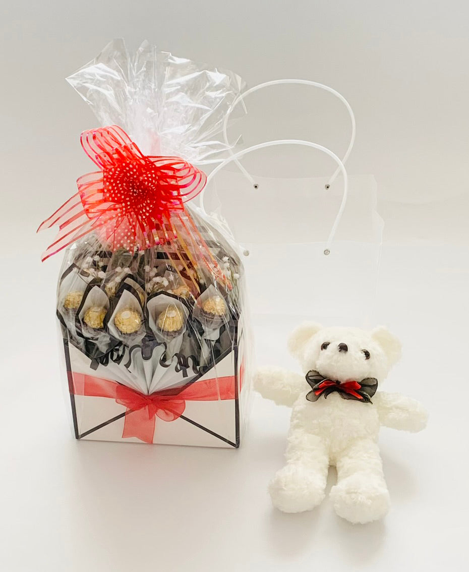 Chocolates and Teddy Gift