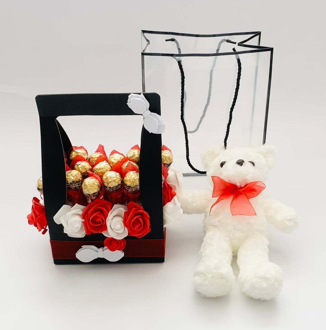 Chocolates and Teddy Gift